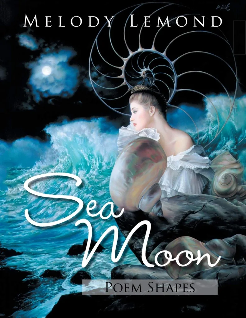 Sea Moon Poemshapes by Melody Lemond