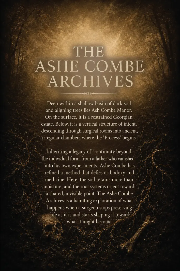 The Ashe Combe Archives (Back Cover)