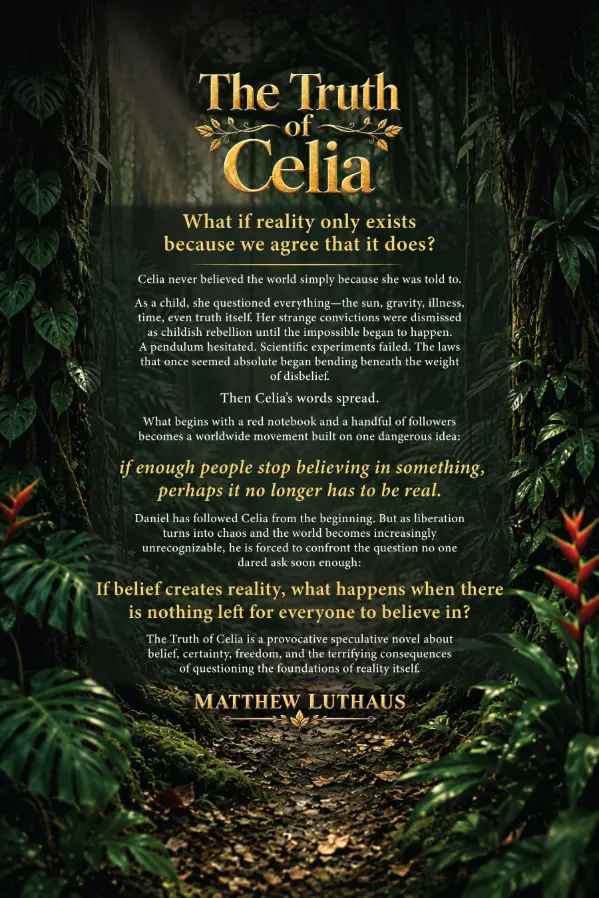 The Truth of Celia (Back Cover)