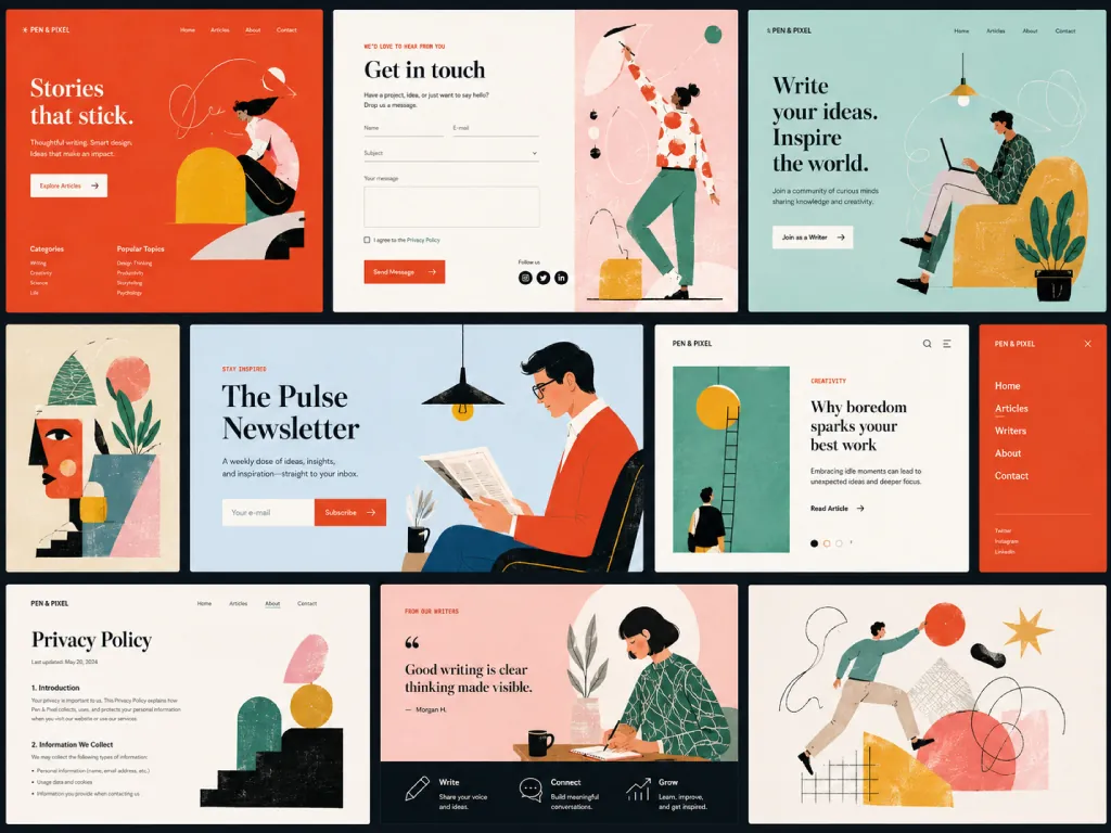 Author Website Design Service by Australian Publishing Press